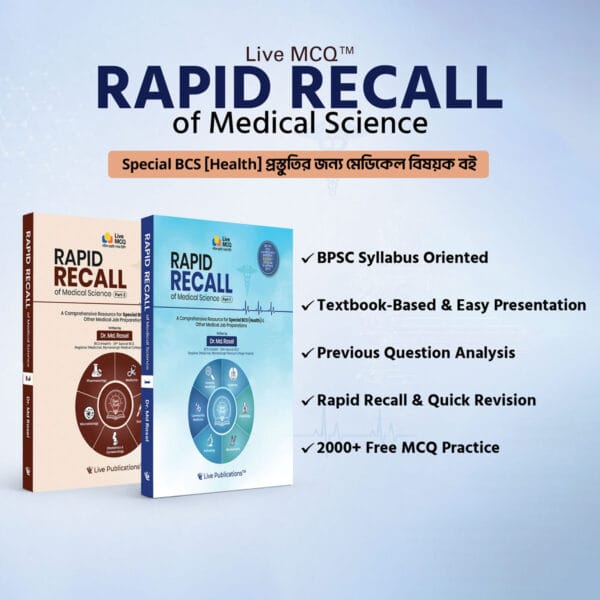 Live MCQ Rapid Recall of Medical Science (Part 1 & 2)